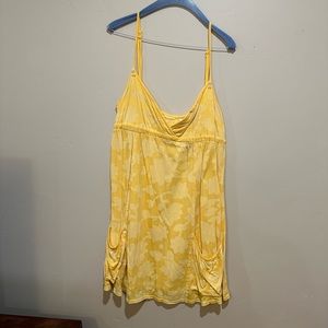 Yellow Roxy sundress